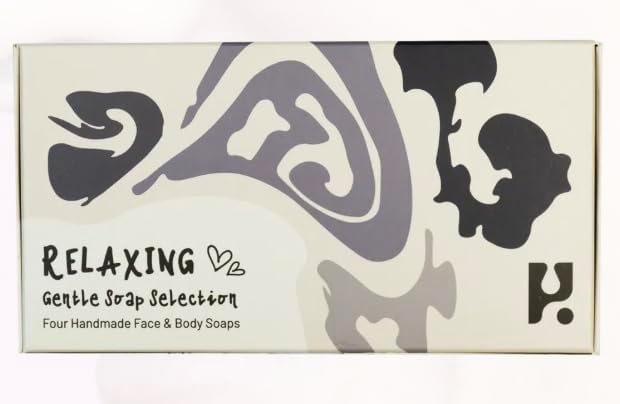 Luxury Relaxing Soap Gift Set – Handmade Natural Artisan Soap Collection, Essential Oil Bath & Body Bars, Premium Self-Care Gift Box for Women & Men