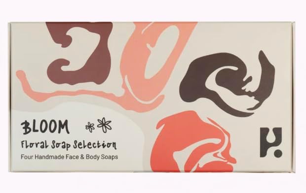 Luxury Bloom Soap Gift Set – Handmade Natural Artisan Soap Collection, Essential Oil Bath & Body Bars, Premium Self-Care Gift Box for Women & Men