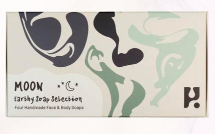 Luxury Moon Soap Gift Set – Handmade Natural Artisan Soap Collection, Essential Oil Bath & Body Bars, Premium Self-Care Gift Box for Women & Men
