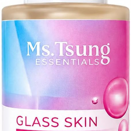 Ms Tsung Glass Skin Facial Serum 30ml – Hydrating & Brightening Face Serum for Smooth, Radiant Glass Skin, Lightweight Daily Skincare