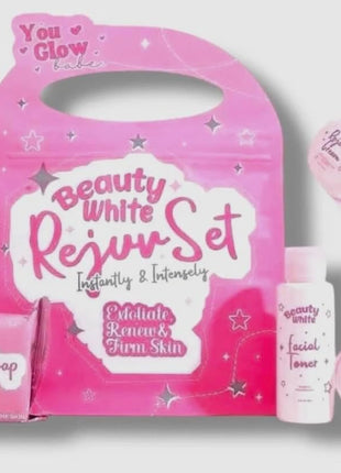 You Glow Babe Beauty White Rejuv Set Rejuvenating Soap, Toner, Sunscreen Cream