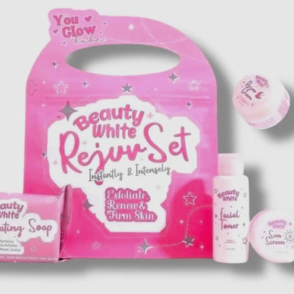 You Glow Babe Beauty White Rejuv Set Rejuvenating Soap, Toner, Sunscreen Cream