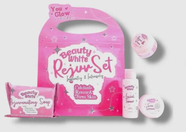 You Glow Babe Beauty White Rejuv Set Rejuvenating Soap, Toner, Sunscreen Cream