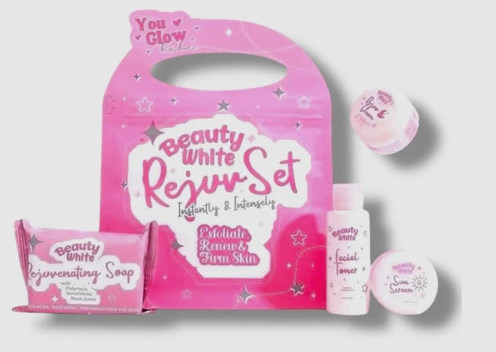 You Glow Babe Beauty White Rejuv Set – Soap, Toner & Sunscreen