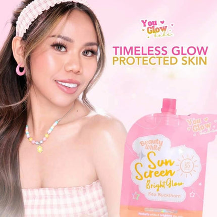 You Glow Babe Sunscreen Twin Pack – Lightweight Daily UV Protection, Non-Greasy Face & Body Sunscreen, Hydrating & Fast Absorbing, Suitable for All Skin Types (Pack of 2)