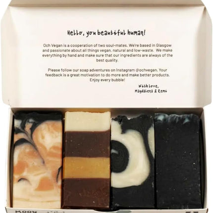Luxury Moon Soap Gift Set – Handmade Natural Artisan Soap Collection, Essential Oil Bath & Body Bars, Premium Self-Care Gift Box for Women & Men