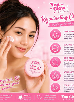 You Glow Babe Beauty White Rejuv Set Rejuvenating Soap, Toner, Sunscreen Cream