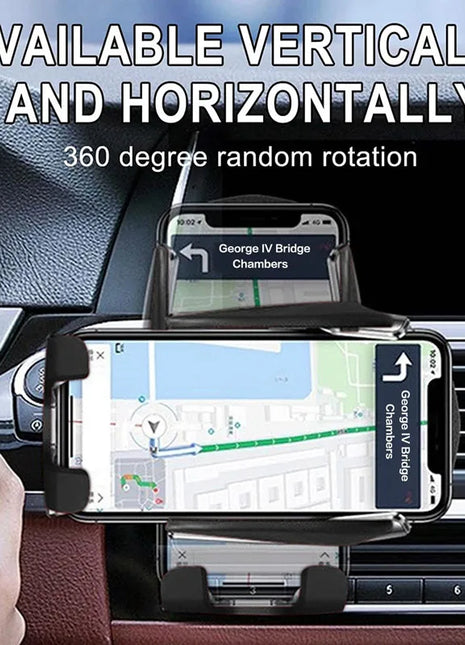Air Vent Phone Holder with Fast Charging