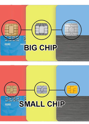 Cute Debit Card Laser Film Sticker