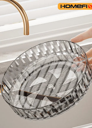 Multi-Purpose Rotating Spice Rack – 360° Space-Saving Countertop Organiser for UK Kitchens & Bathrooms