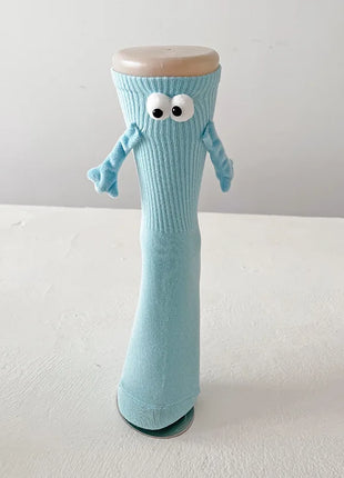 Magnetic Holding Hands Couple Socks – Funny Novelty Gift for Couples & Friends UK