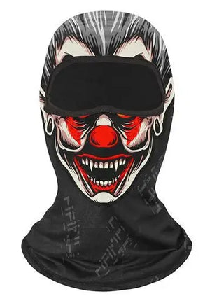 Skull & Clown Balaclava Face Mask – Windproof Full Face Cover for Cycling & Outdoor Sports UK