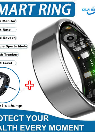 2025 New Smart Ring – Heart Rate, Blood Pressure & Sleep Monitoring UK
