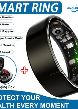 2025 New Smart Ring – Heart Rate, Blood Pressure & Sleep Monitoring UK