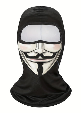 Skull & Clown Balaclava Face Mask – Windproof Full Face Cover for Cycling & Outdoor Sports UK