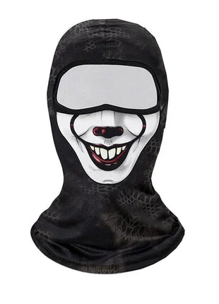 Skull & Clown Balaclava Face Mask – Windproof Full Face Cover for Cycling & Outdoor Sports UK