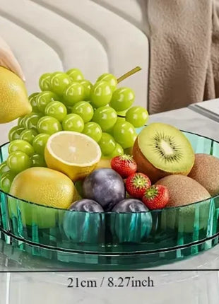 Multi-Purpose Rotating Spice Rack – 360° Space-Saving Countertop Organiser for UK Kitchens & Bathrooms