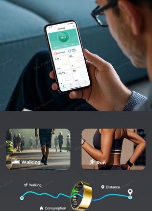 2025 New Smart Ring – Heart Rate, Blood Pressure & Sleep Monitoring UK