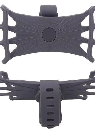 360° Rotatable Silicone Bike Phone Holder – Universal Bicycle & Motorcycle Mount UK