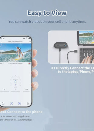 4K HD Mini Pet Collar Camera – 1080P WiFi Wide Angle Action Cam UK