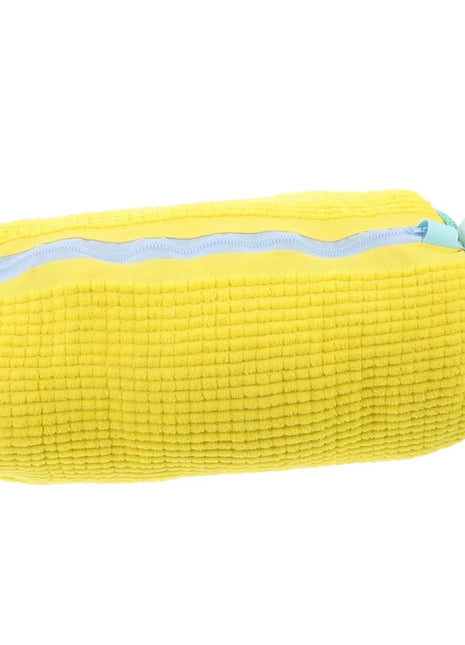 Durable Shoe Washing Machine Bag – Yellow with Blue Zipper for Sneakers & Casual Shoes UK