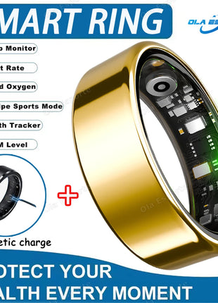 2025 New Smart Ring – Heart Rate, Blood Pressure & Sleep Monitoring UK