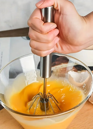 Stainless Steel Push Whisk UK