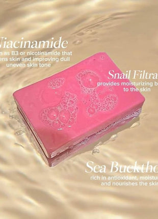 Using Beauty White Soap for smooth radiant skin