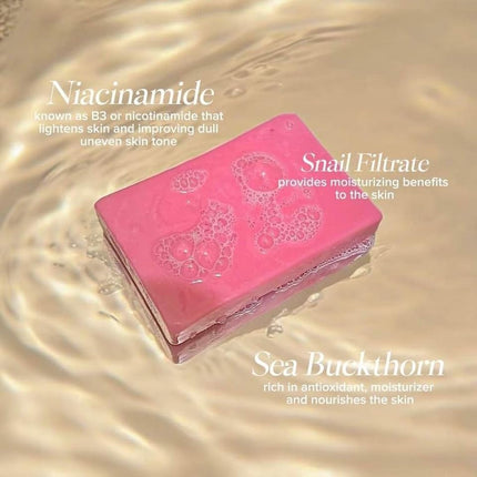 Using Beauty White Soap for smooth radiant skin